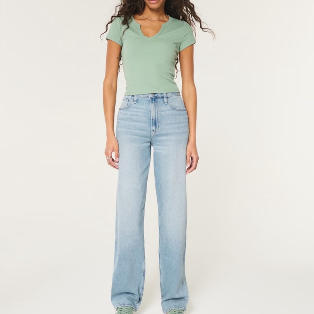 Ultra High-Rise Medium Wash Dad Jeans